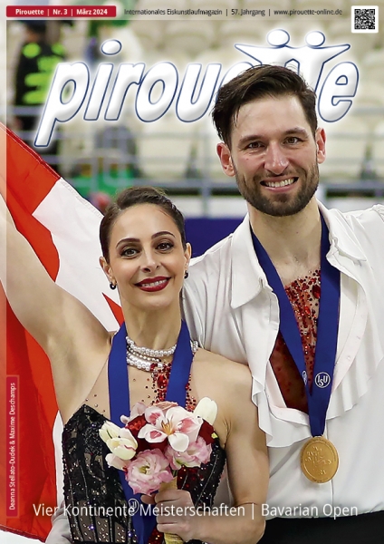 Pirouette - Eiskunstlaufmagazin März 2024 - Deanna Stellato-Dudek & Maxime Deschamps